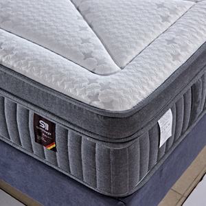 Colchón de Muelles Ensacados de 3 Zonas, Tamaño Queen y King, Colchón Plegable de Espuma Viscoelástica de Alta Calidad, Colchones para Uso en Hoteles al por Mayor - Product Image 1