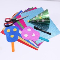 Foska wasserdicht und leicht zu schneiden 250g Holo graphic Effect Design A4 hand gefertigte DIY-Papier blätter für Scrap book Letter Poster Craft