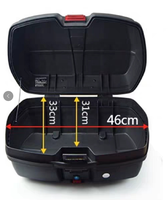 Kotak Penyimpanan Motor Grosir 32 Liter Kotak Pengiriman /Kotak Bagasi Motor/Kotak Belakang Motor