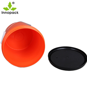 Seau en plastique de 16 kg avec couvercle, personnalisable, en matériau PP de qualité alimentaire, résistant aux hautes températures - Product Image 2