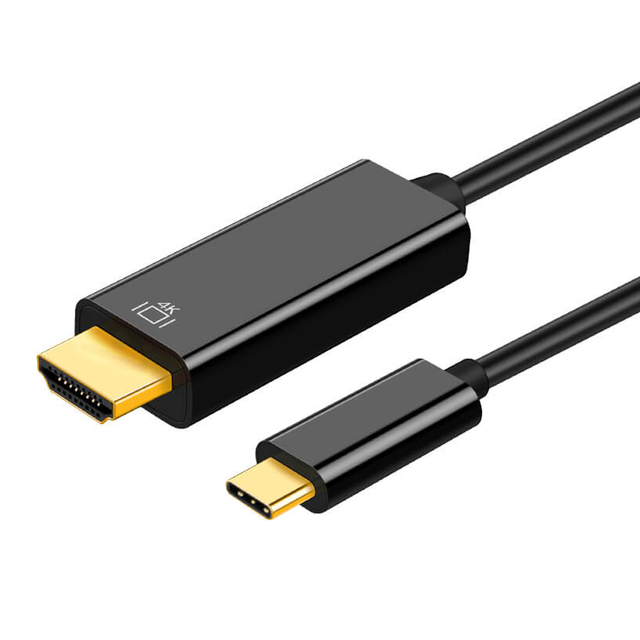 Manufacturing USB Type C to HDMI HDTV TV Cable 4K 60Hz 1.5m Adaptateur Type C to HDMI Cable