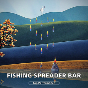 Barra Esparcidora de Pesca de 36 Pulgadas, 9 Pulgadas, Flotante, para Pesca de Calamar, Pesca de Arrastre en Alta Mar, Señuelos de PVC y Silicona para Superficie, Alta Calidad, para <span class=keywords><strong>Wahoo</strong></span> y Atún - Product Image 2
