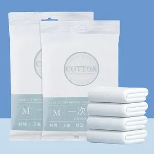 Wholesale Custom One Use Time Bath Sheet Sets Travel Hotel Disposable Bath Towels Wholesale Cheap