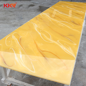 <span class=keywords><strong>Kkr</strong></span> mờ màu rắn bề mặt đá tấm trang trí cho bảng tường Vanity đầu nhựa nhân tạo đá <span class=keywords><strong>Countertop</strong></span> tùy chỉnh - Product Image 5