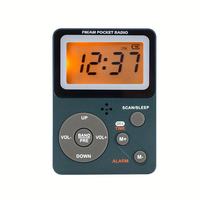 Multifunktionales Digitales Taschenradio AM FM Stereo MP3-Player Wecker LCD-Display Tragbar für Zuhause Reise Outdoor-Nutzung