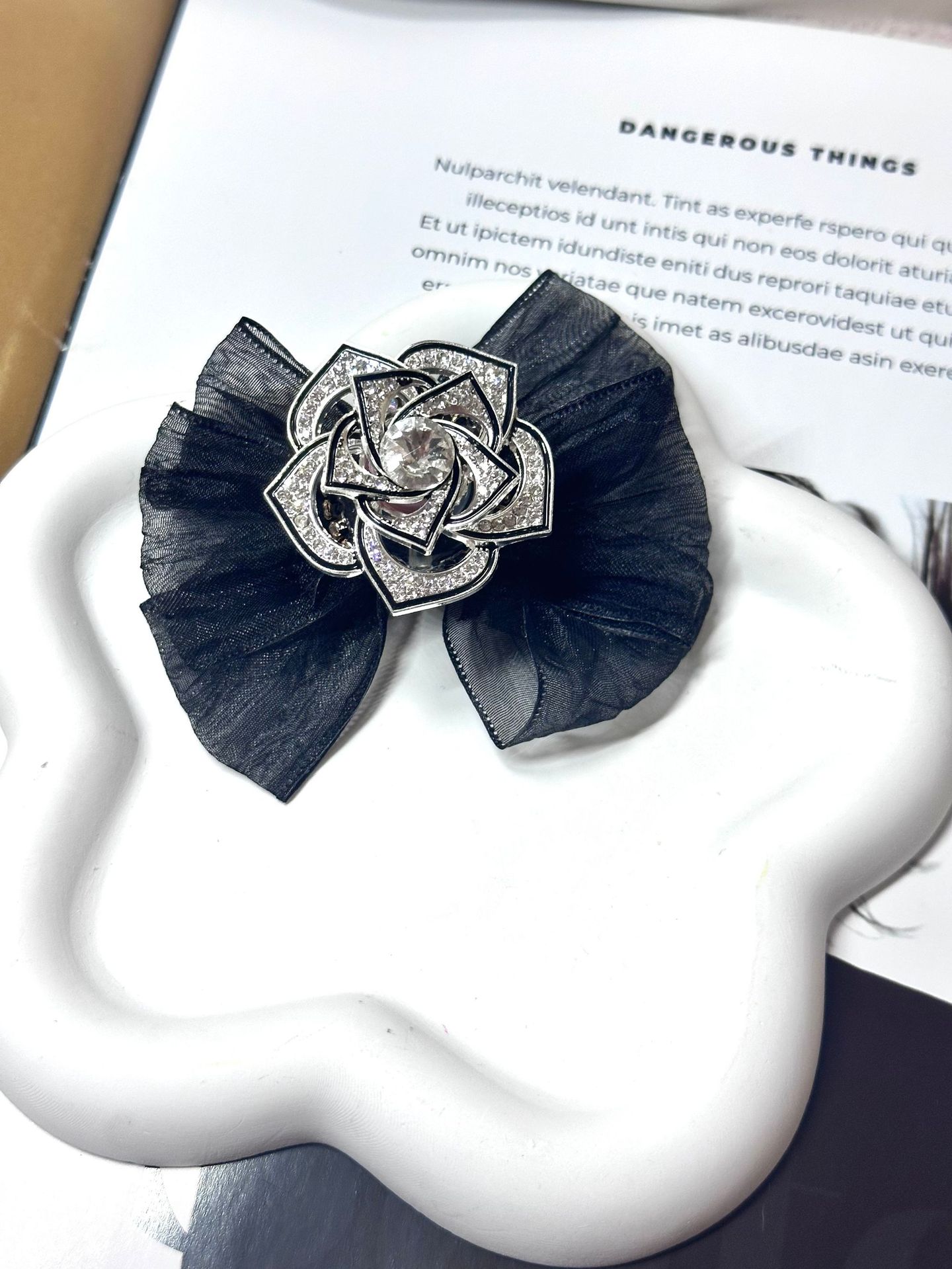 Rose rotative noire
