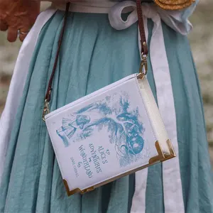 Kadınlar için özel PU deri İncil taşıma çantası yeni tasarım büyük omuz askısı ile şık Tote dosya kitap kapağı İncil durumda