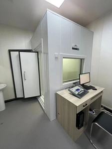 ห้องตรวจการได้ยินแบบเคลื่อนที่ SY-G057-T สำหรับคลินิกหู คอ จมูก ห้องทดสอบการได้ยินแบบเคลื่อนที่ ห้องเก็บเสียงสำหรับการทดสอบภาวะหูหนวก - Product Image 4