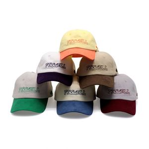 Gorra de Béisbol de Seis Paneles en Dos Tonos con Logotipo Bordado, Gorra de Pana Personalizada Estilo Dad Hat - Product Image 1