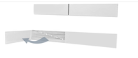 Cintre mural pliant pour le séchage des vêtements, porte-serviettes rétractable pour l'intérieur et l'extérieur, support chauffant pour sèche-linge