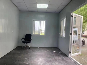 DYCE1 <span class=keywords><strong>Pas</strong></span> <span class=keywords><strong>Cher</strong></span> Noir Installation Rapide Résistant Aux Intempéries Toit À Chevrons <span class=keywords><strong>Studio</strong></span> Vide Conteneur Unique Maisons Maison De Luxe - Product Image 4