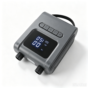 Manomètre numérique 12V avec écran couleur tactile, <span class=keywords><strong>gonfleur</strong></span> de pneus intelligent 150 PSI, contrôle par glissement, mémoire de profils de véhicules, CE RoHS - Product Image 2