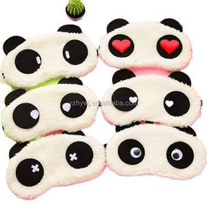 Wholesale Creative Animal Stuffed Panda Soft Plush Eye Mask for Sleeping