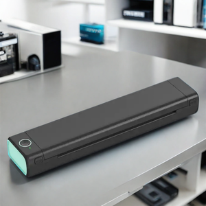 Impresora de Etiquetas Phomemo M08F sin Tinta, Impresora Portátil de Viaje, Impresora Térmica <span class=keywords><strong>con</strong></span> Papel Carta Estadounidense para Negocios/Tatuajes - Product Image 6