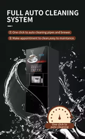 Distributeur automatique de café en libre-service entièrement automatique grand café boissons chaudes Robot cafetière système de paiement de jetons de pièces fonction SDK