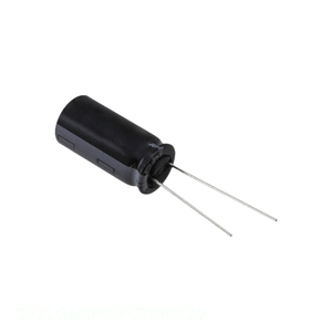 ตัวเก็บประจุแบบ Through Hole 680 uF 25ZLG680MEFCT810X20 CAP ALUM 680UF 20% 25V RADIAL TH จากผู้ผลิต - Product Image 1