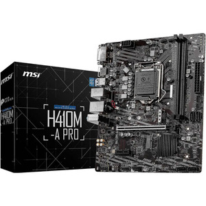 Placa Base MSI <span class=keywords><strong>PRO</strong></span> H410M-<span class=keywords><strong>A</strong></span> <span class=keywords><strong>PRO</strong></span> LGA 1200 <span class=keywords><strong>H410</strong></span> Micro ATX - Product Image 1