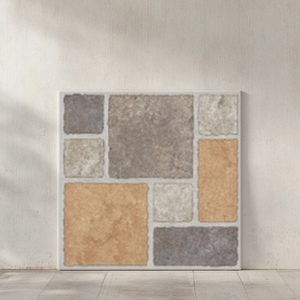 Cao cấp 400x400 mét màu be hình học đá cẩm thạch Gạch Mosaic Non-Slip vỏ và dính không thấm nước gốm - Product Image 2