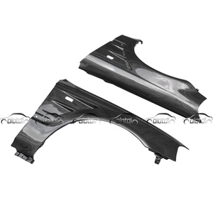 Rejillas de Ventilación Laterales de Fibra de Carbono con Orificio para Honda Civic K8 99 1999-2000, Accesorio de Auto Tuning - Product Image 2