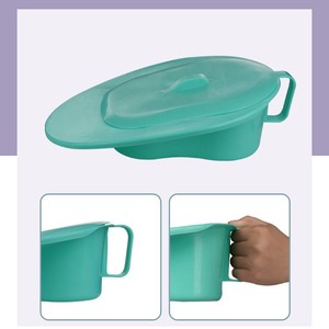 Bacinica de Plástico con Tapa para Mujeres Posparto y Cuidado de Personas Mayores - Product Image 2