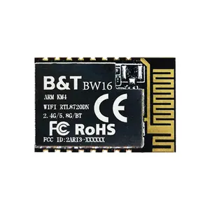 Ai 사상가 RTL8720DN 지원 BLE BT5.0 BW16 모듈 80m 통신 거리 Wi-Fi + bt SoC