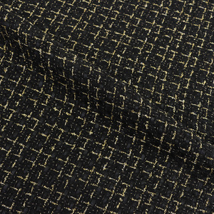 Новое поступление, твидовая ткань в клетку, коричневая мягкая на ощупь твидовая ткань для женщин, куртка - Product Image 2