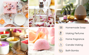 Huiles essentielles florales de qualité supérieure 10ml x 10 huile de parfum pour la <span class=keywords><strong>fabrication</strong></span> de savon à <span class=keywords><strong>bougie</strong></span> Gardenia vanille aromathérapie coffret cadeau personnel - Product Image 5