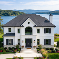 Fenêtre panoramique en acier de la série 50 à cadre fin avec isolation acoustique STC 40 pour villas haut de gamme et maisons de luxe en UE et aux États-Unis