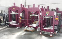 Verwerkingsmachine Voor Druiven Verpletterende Hydraulische Druivenpersmachine Fruitpersmachine