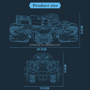 ชุดตัวต่อรถถัง <span class=keywords><strong>Starcraft</strong></span> II ล้อม JD023มาใหม่ชุดตัวต่อพลาสติกปริศนาดาวของเล่นบล็อกสร้างสรรค์สำหรับเด็ก - Product Image 6