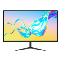 Moniteur d'ordinateur 24 et 27 pouces en promotion, écran LED FHD IPS pour PC, bureau et domicile, VGA, sans scintillement