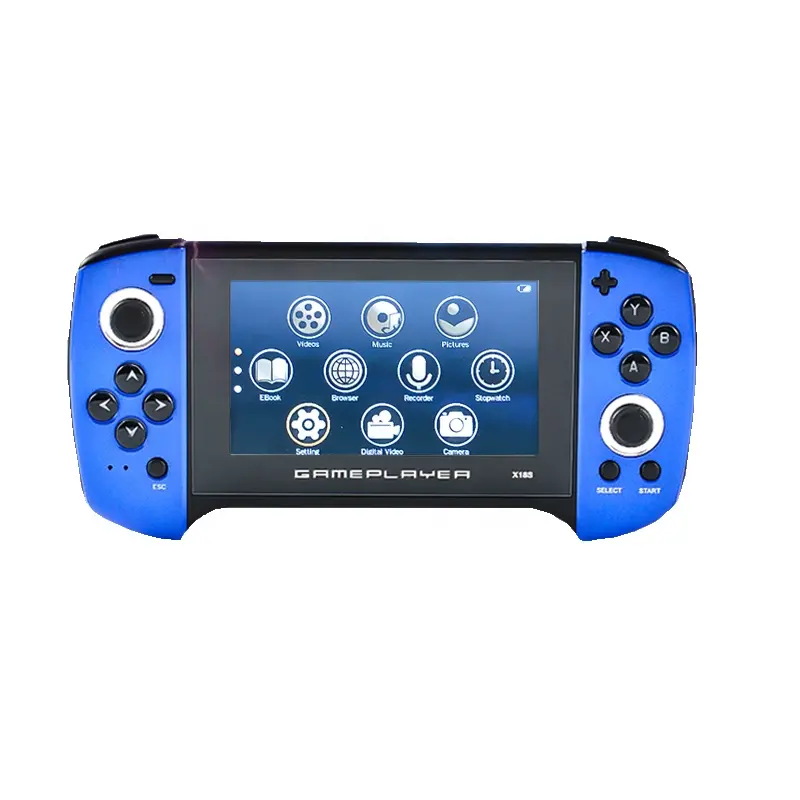 Hot Sale X18 Plus Classic Handheld Game Machine Built-in 10000+ Retro Games Support Computer USB Connection Download X18 Plus