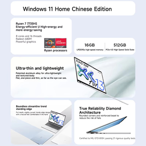 2025 Brand New XiaoXin Air 13 R7-7735HS 16GB 512GB SSD 13.3-Inch Personal & Home Entertainment Light Gaming Laptop XiaoXi - Product Image 5