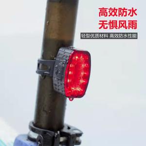 Luces delanteras y traseras recargables para bicicleta, LED, impermeables, Ip4x, 4 modos, plástico, con carga USB para ciclismo nocturno - Product Image 4