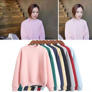 เสื้อสเวตเตอร์ไหมพรมถักนิตติ้งน่ารักสำหรับผู้หญิง รุ่น K1366 ขายส่ง เสื้อคลุมไหมพรมฤดูใบไม้ร่วง เสื้อกันหนาวผู้หญิงทรงหลวม ผ้าฟลีซหนานุ่ม - Product Image 6