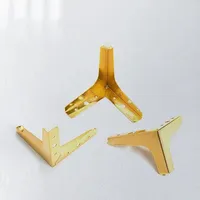 Pieds de meubles en métal de luxe, robustes, dorés, 10/13/15/17 cm, pour canapé, table, chaise, bureau - Fabriqué en Chine