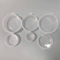 Gobelets en plastique scellés à la soja - Contenants jetables écologiques de 1 à 8 oz pour le contrôle des portions de ketchup, de mayonnaise, de sirop dans les services de restauration