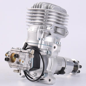 Moteur à essence modèle DLE85 monocylindre deux temps à échappement latéral refroidissement par air naturel démarrage manuel 85CC de cylindrée argent 3,4kg - Product Image 2