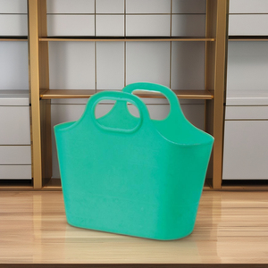 Cestas de Compra de Plástico PE Ligeras y Ecológicas, con Asas Ergonómicas, Forma Rectangular, para Supermercados y Tiendas de Comestibles - Product Image 1