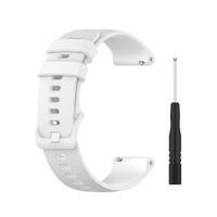 Bracelet de montre en silicone à petite grille de 18 mm, 20 mm, 22 mm pour Garmin Forerunner 745 570, bracelet de remplacement antidérapant pour Vivoactive 3 4 5 6