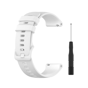 <span class=keywords><strong>Correa</strong></span> de Silicona de Reemplazo Antideslizante de 18mm 20mm 22mm con Rejilla Pequeña para Relojes <span class=keywords><strong>Garmin</strong></span> <span class=keywords><strong>Forerunner</strong></span> <span class=keywords><strong>745</strong></span> 570 y Vivoactive 3 4 5 6 - Product Image 3