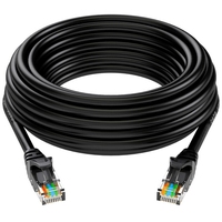 Câble de raccordement Ethernet CAT6 UTP 26AWG en cuivre pur 1000 Mbps RJ45 8P8C pour routeur et modem, 1M-50M