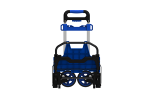 Màu Xanh/Đỏ Với Màu Đen Nhôm Gấp Hành Lý Giỏ Hàng Xách Tay Xe Đẩy Tay 60Kg Tải Tay Xe Tải Với Hai-Bánh Xe - Product Image 5