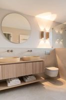 Kabinet Kamar Mandi Elegan yang Dirancang untuk Interior Mewah