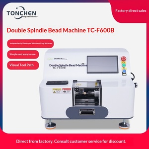 Torno CNC automático Tongchen F600B para la fabricación de cuentas de <span class=keywords><strong>rosario</strong></span>, cuentas de madera, cuentas de calabaza y procesamiento de hueso, con 4 años de garantía - Product Image 5