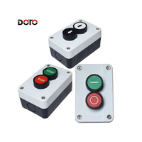 Boîtier de commande étanche XAL à bouton-poussoir, 22 mm IP40, pour démarrage/arrêt, montée/démission et commande d'urgence pour machines industrielles