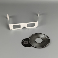 Populaire Papier Carton Coeur Diffraction Lunettes Coeur Lunettes Parti Lunettes Montre Coeur