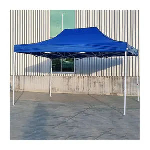 접이식 캐노피 헤비 듀티 전망대 휴대용 큰 금속 프레임 접는 텐트 캠핑 무역 쇼 텐트