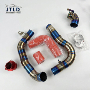 Kit Tubo di Aspirazione Aria, Eliminazione Silenziatore Turbo, Tubo Intercooler, Gomito Farfalla per Audi VW Leon Cupra EA888 2.0T - Product Image 1