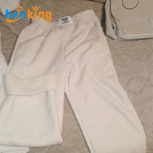 Ehanking <span class=keywords><strong>Pantalon</strong></span> chaud d'hiver pour femmes <span class=keywords><strong>Pantalon</strong></span> large doublé de polaire <span class=keywords><strong>Pantalon</strong></span> de survêtement pour dames <span class=keywords><strong>Pantalon</strong></span> <span class=keywords><strong>droit</strong></span> épais en peluche d'agneau - Product Image 5